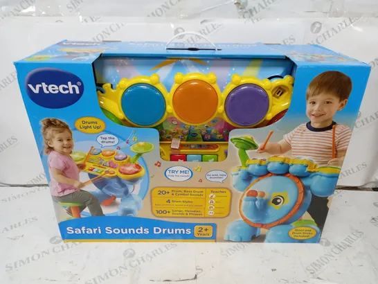 BOXED VTECH SAFARI SOUNDS DRUMS 