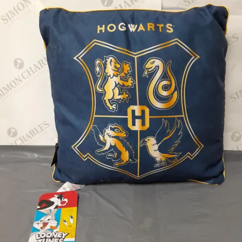 100 YEARS OF WARNER BROS LOONY TUNES HARRY POTTER CUSHION BLUE