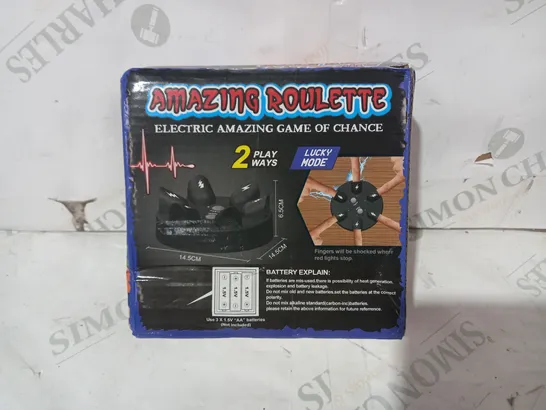 AMAZING ROULETTE ELECTRIC GAME OF CHANGE