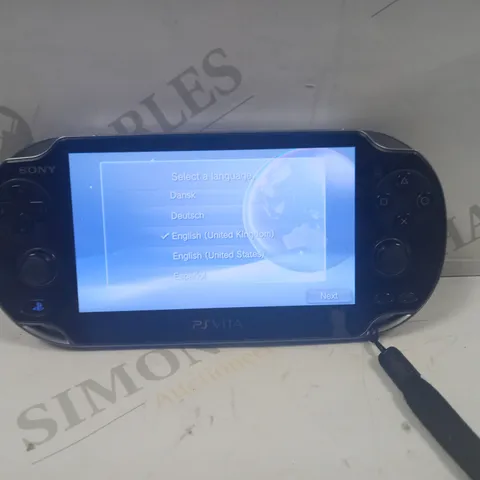 SONY PCH-1003 PLAYSTATION VITA HANDHELD GAMES CONSOLE