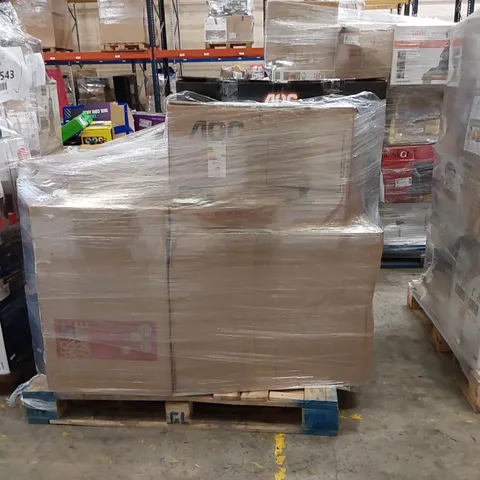 PALLET OF APPROXIMATELY 24 UNPROCESSED RAW RETURN MONITORS TO INCLUDE;