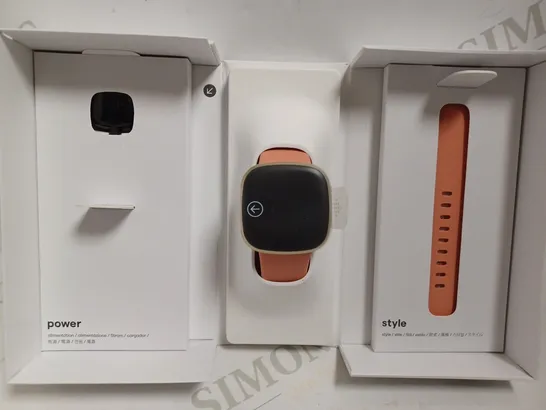 FITBIT VERSA 3 SMART WATCH - PEACH 