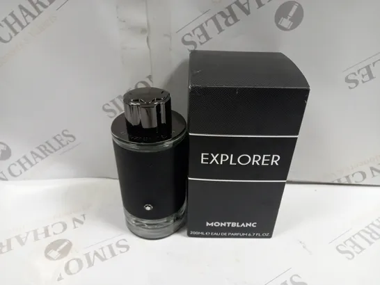 BOXED MONTBLANC EXPLORER EAU DE PARFUM 200ML