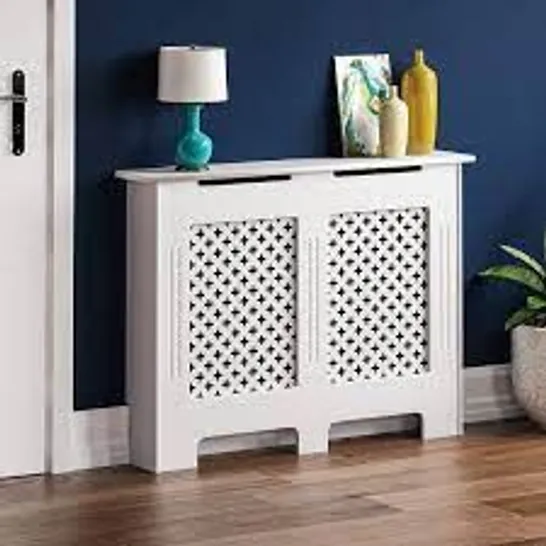 BOXED OXFORD RADIATOR COVER (1 BOX) SIZE: SMALL W78 X D19 X H82CM