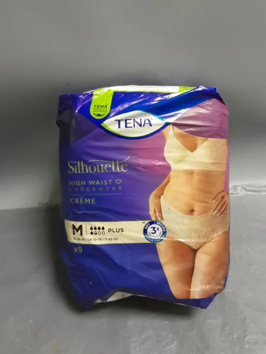 TENA SILHOUETTE HIGH WAIST UNDERWAERIN CREAM SIZE 10-16 UK