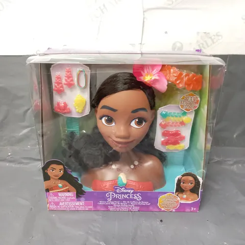 BOXED DISNEY PRINCESS MOANA STYLING HEAD