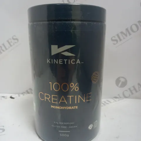 SEALED KINETICA 100% CREATINE MONOHYDRATE FOOD SUPPLEMENT - 500G