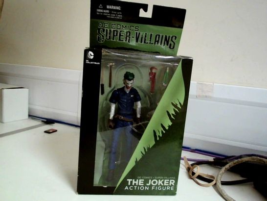 DC COMICS SUPER VILLAINS - THE JOKER ACTION FIGURE