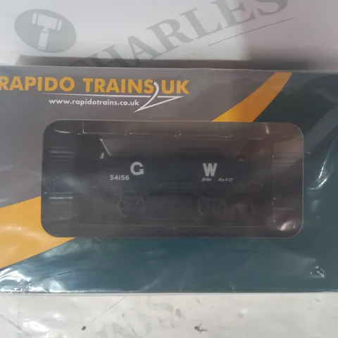 RAPIDO TRAINS UK 925004 00 GAUGE GWR 4-PLANK OPEN GREY NO. 54156