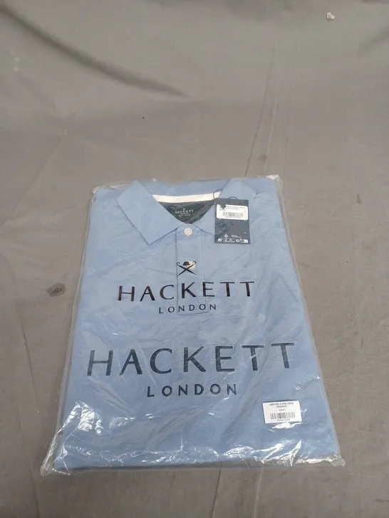 BAGGED HACKETT LONDON HERITAGE POLO SHIRT SIZE L