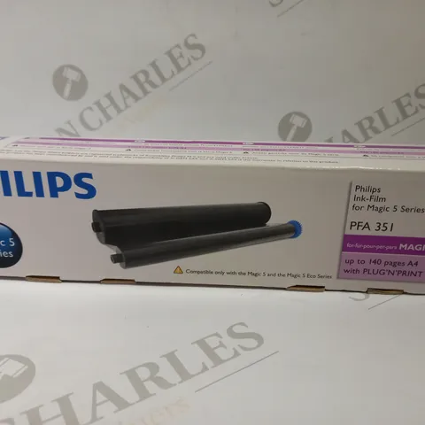 PHILIPS FAX INK FILM CARTRIDGE BLACK REF PFA351