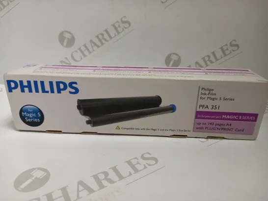 PHILIPS FAX INK FILM CARTRIDGE BLACK REF PFA351