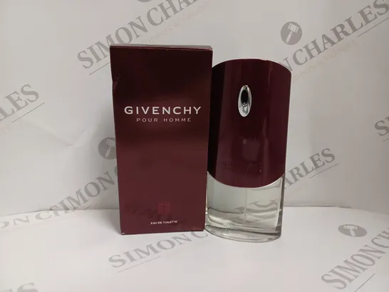 BOXED GIVENCHY POUR HOMME EAU DE TOILETTE - 100ML