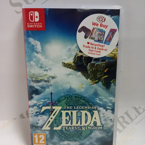 SEALED NINTENDO SWITCH THE LEGEND OF ZELDA TEARS OF THE KINGDOM GAME