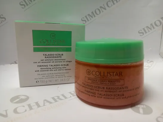 COLLISTAR FIRMING TALASSO SCRUB DETOXIFYING EXFOLIATING SALTS 700G