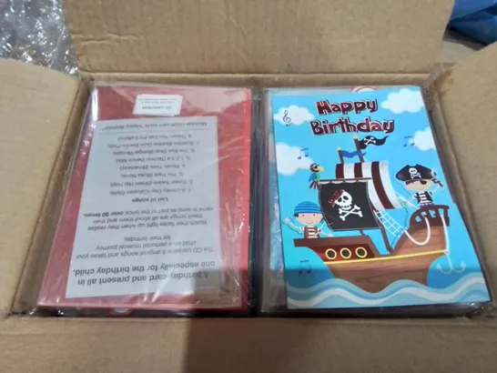 PALLET CONTAINING 96 48-PIECE BOXES OF PIRATE THEMED CARDS