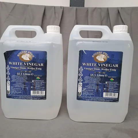 LOT OF 4 GOLDEN SWAN WHITE VINEGAR - COLLECTION ONLY