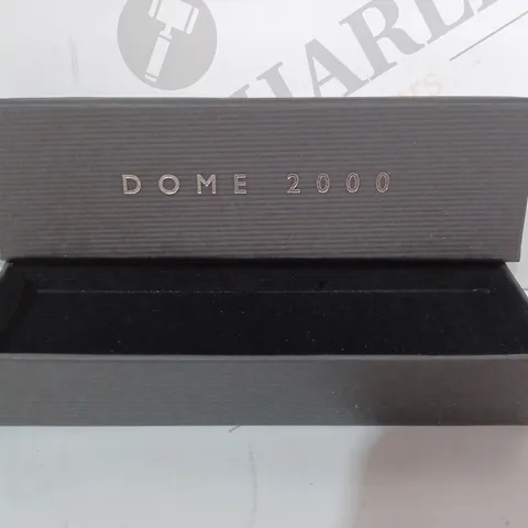 BOX OF APPROXIMATELY 20 DOME 2000 JEWELLERY CASES IN BLACK