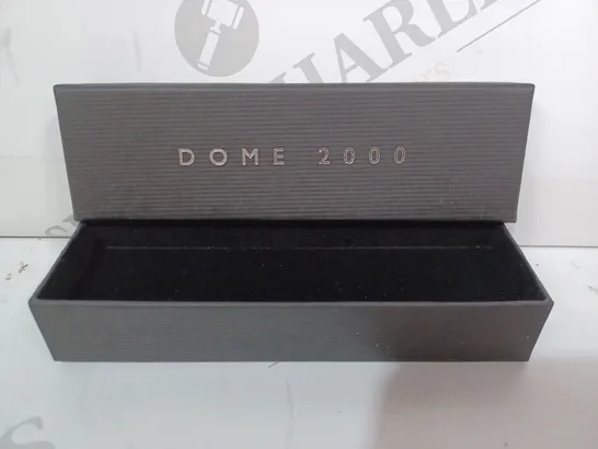 THREE BOXES OF BOX OF APPROXIMATELY 20 DOME 2000 JEWELLERY CASES IN BLACK