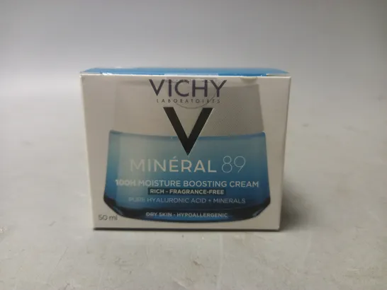 SEALED VICHY MINERAL 89 100H MOISTURE BOOSTING CREAM 50ML