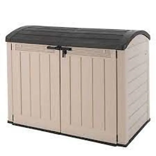 BOXED KETER STORE IT OUT ULTRA WHEELIE BIN SHED