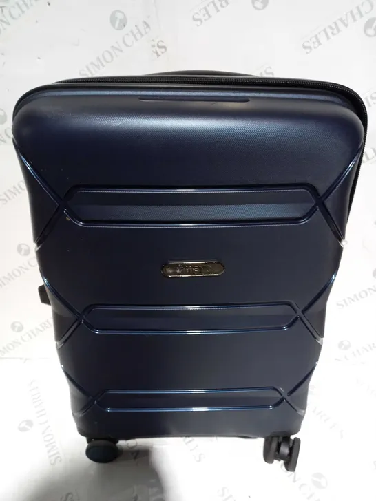 HEYS DURAFLEX 3 PIECE LUGGAGE SET & VANITY CASE IN NAVY