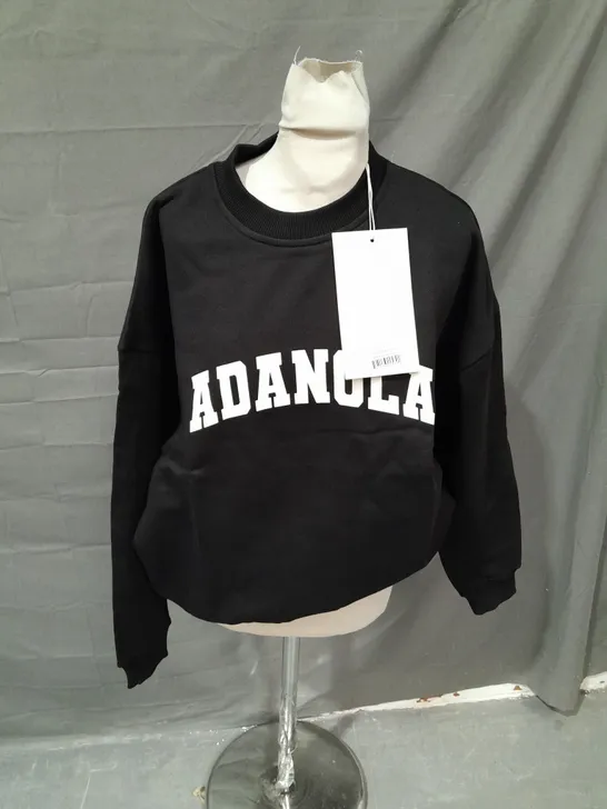 ADANOLA VAR SWEAT BLACK - SMALL