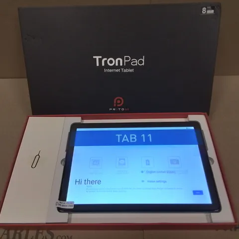 BOXED PRITOM TRONPAD 10.1" INTERNET TABLET 8GB RZM