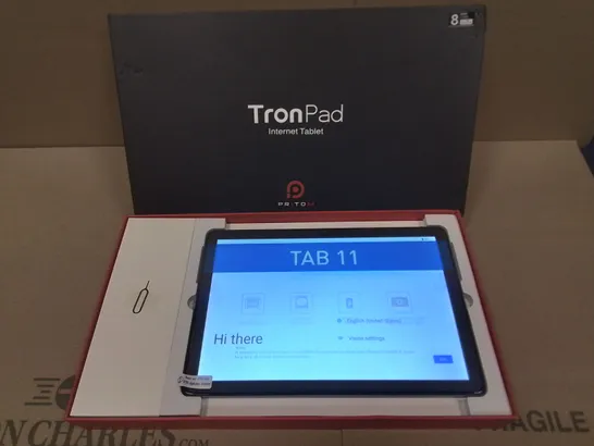 BOXED PRITOM TRONPAD 10.1" INTERNET TABLET 8GB RZM