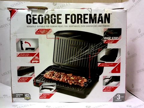 GEORGE FOREMAN 25820 LARGE FIT GRILL
