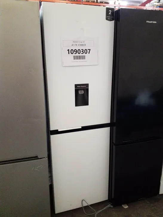 HISENSE FREESTANDING 5050 FRIDGE FREEZER WHITE - UNPROCESSED RAW RETURN