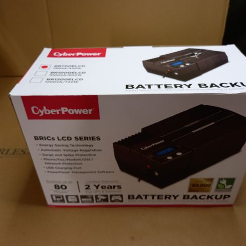 BOXED CYBERPOWER BATTERY BACKUP