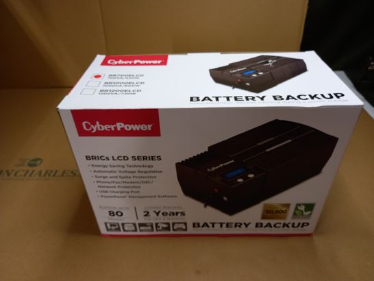 BOXED CYBERPOWER BATTERY BACKUP