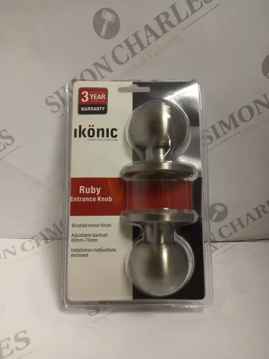 6 X SEALED IKONIC RUBY ENTRANCE KNOBS 