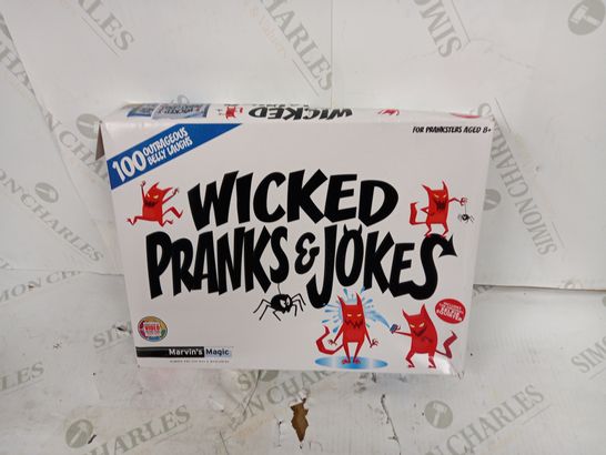 MARVINS MAGIC WICKED PRANKS AND JOKES AGS 8+