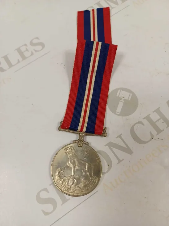 SMALL BOX CONTAINING 3 X ASSORTED BRITISH MILITARY SERVICE MEDALS WITH PAPERWORK