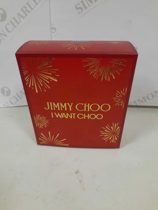 BOXED JIMMY CHOO I WANT CHOO GIFT SET