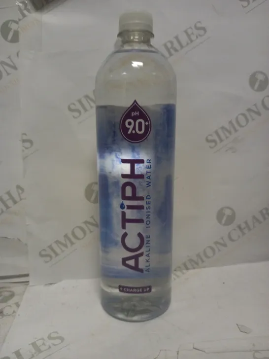 LOT OF 11 BOTTLES OF ACTIPH ALKALINE IONISED WATER 1L