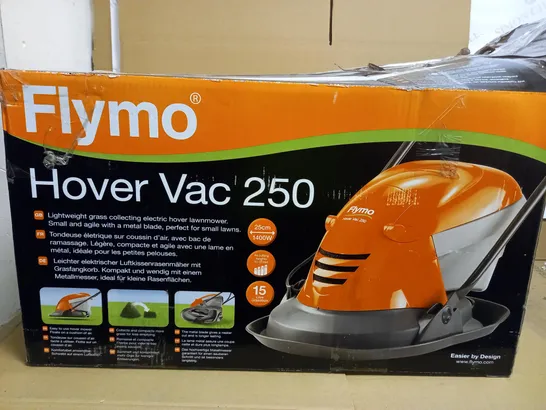 FLYMO HOVER VAC 250 ELECTRIC HOVER COLLECT LAWNMOWER