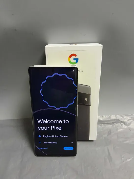 BOXED GOOGLE PIXEL 6 PRO IN WHITE 