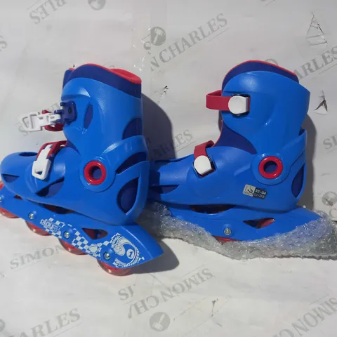 OXELO PAIR OF INLINE SKATES N BLUE SIZE UNSPECIFIED