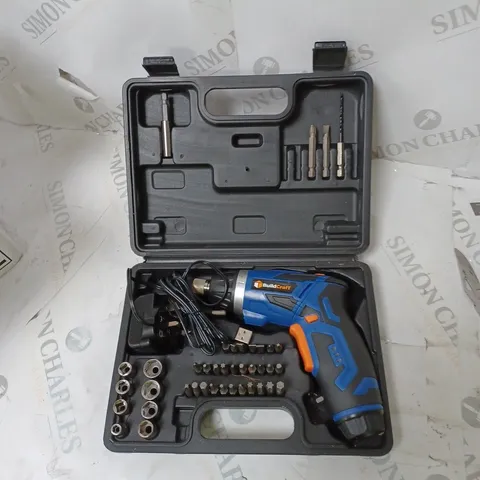 BOXED BUILDCRAFT TWIST HANDLE 3.6V SCREWDRIVER SET