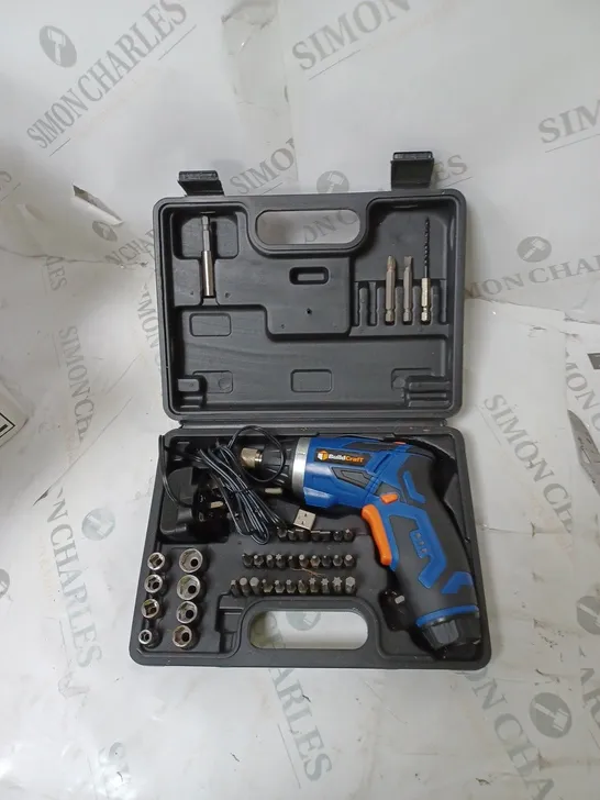 BOXED BUILDCRAFT TWIST HANDLE 3.6V SCREWDRIVER SET