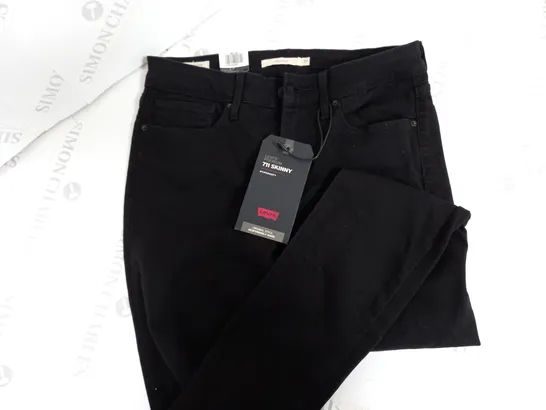 LEVI'S PREMIUM 711 SKINNY JEANS - SIZE 27 X 34