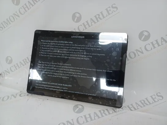 BOXED DRAGONTOUCH BLACK TABLET K10