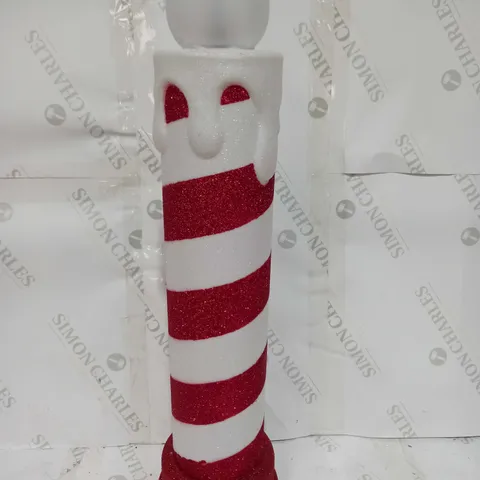 MR CHRISTMAS INDOOR/OUTDOOR 24" LIGHT UP CANDLE