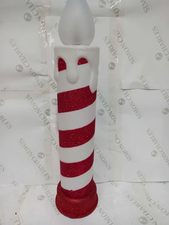 MR CHRISTMAS INDOOR/OUTDOOR 24" LIGHT UP CANDLE