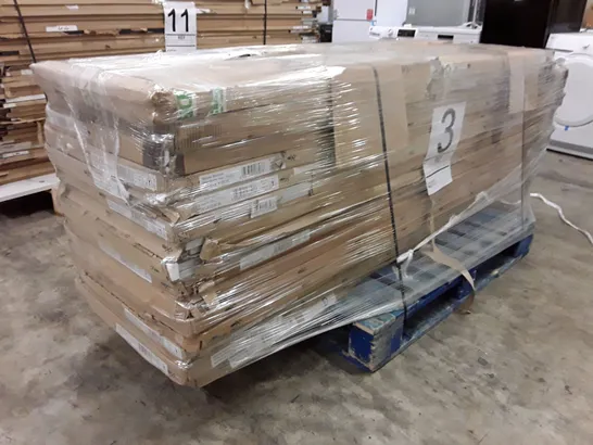 PALLET OF APPROXIMATELY 17 ASSORTED FLATPACK FURNITURE PARTS