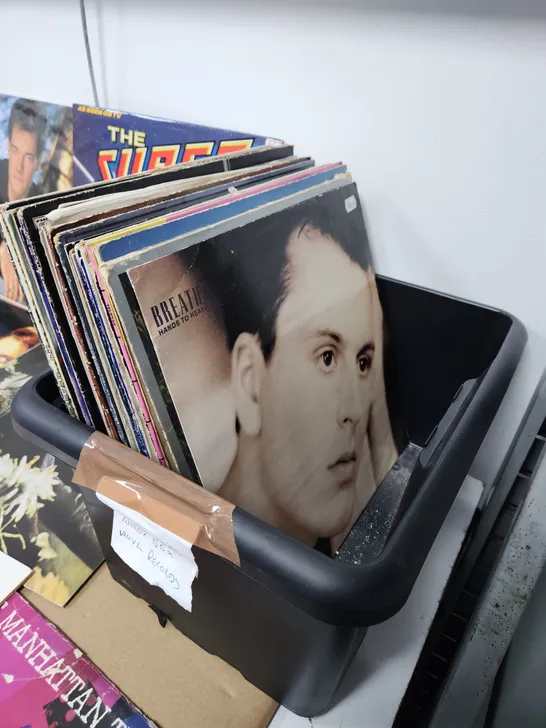 A COLLECTION OF VINYL RECORD LPs ETC