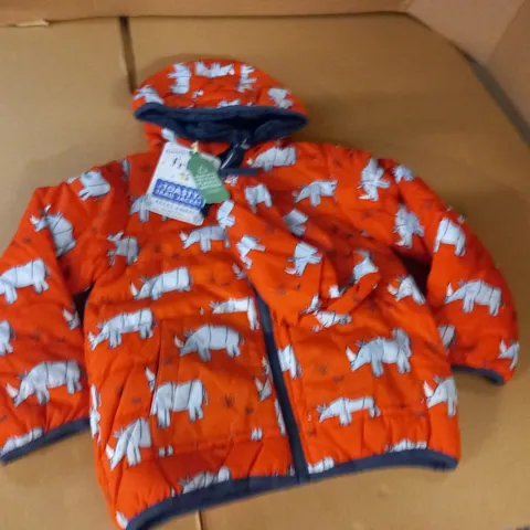 FRUGI TOASTY TRAIL JACKET IN RHINO - 6/7 YEARS